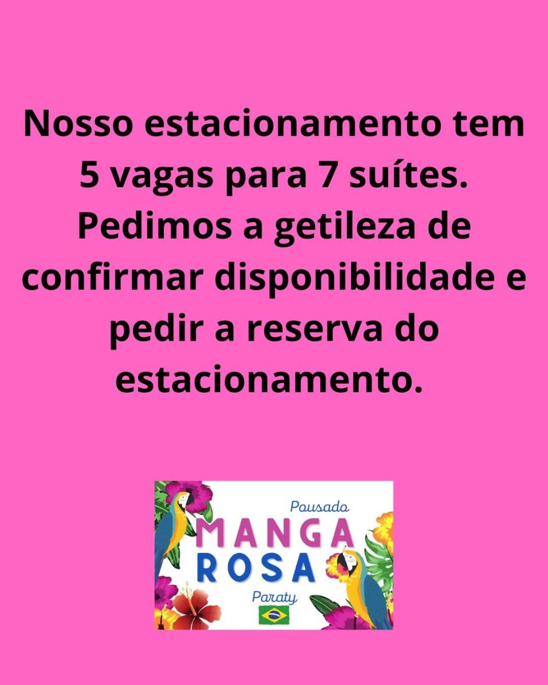 Pousada Manga Rosa Paraty Bagian luar foto